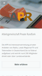 Mobile Screenshot of privatfunk.de
